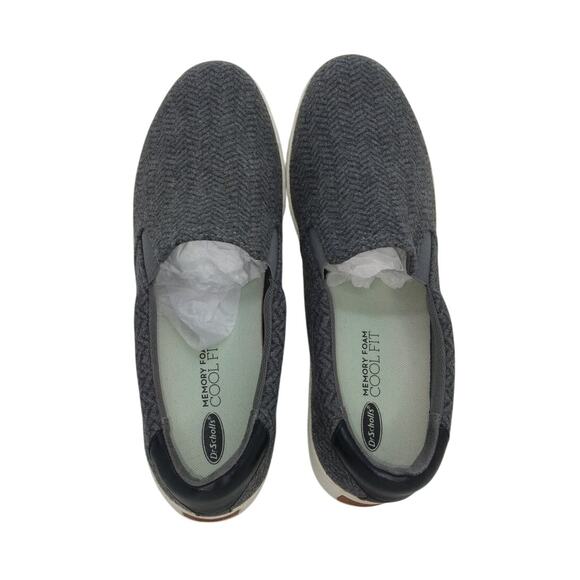 DR. SCHOLLS Memory Foam Womens Gray Slipon Sneakers - New - Size: 9 1.2M - Picture 3 of 6